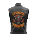 Ghost Riders American Brotherhood Leather Biker Vest