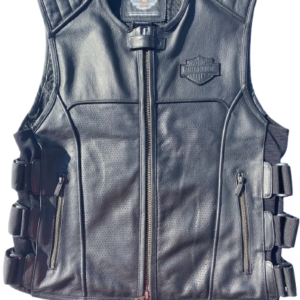 https://bikervest.us/product/harley-davidson-womens-black-denim-lace-up-biker-vest/