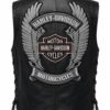 Harley-Davidson Winged Shield Leather Vest