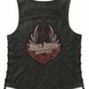 Harley-Davidson Wings Roses Leather Vest