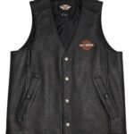 Genuine Harley-Davidson Leather Motorcycle Vest