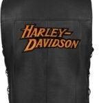 Harley-Davidson Script Logo Leather Vest