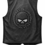 Harley-Davidson Willie G Skull Leather Vest