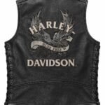Harley-Davidson Ride Free Eagle Leather Vest