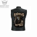 Sturgis 86th Annual Outlaw Skull Leather Vest