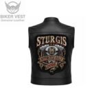 Sturgis 86 Years V-Twin Engine Leather Vest